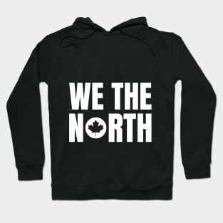 Image: We the north (oh canada) (white) Hoodie